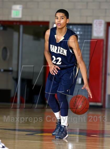 Thumbnail 2 in Wilson vs. Warren (Whittier Holiday Invitational) photogallery.