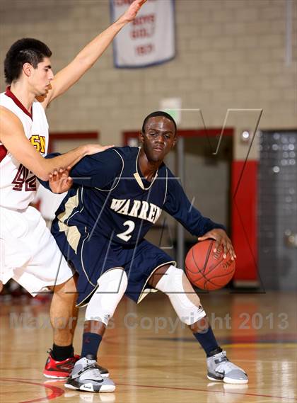 Thumbnail 2 in Wilson vs. Warren (Whittier Holiday Invitational) photogallery.