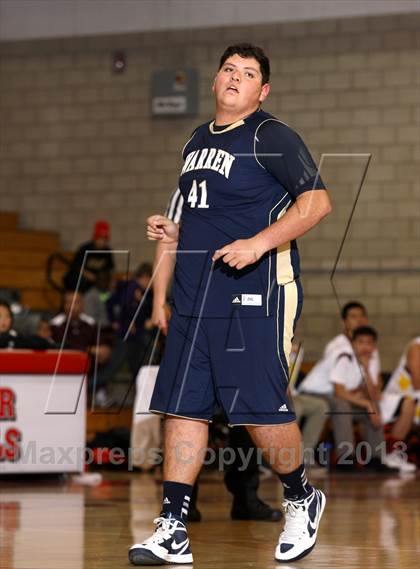 Thumbnail 2 in Wilson vs. Warren (Whittier Holiday Invitational) photogallery.
