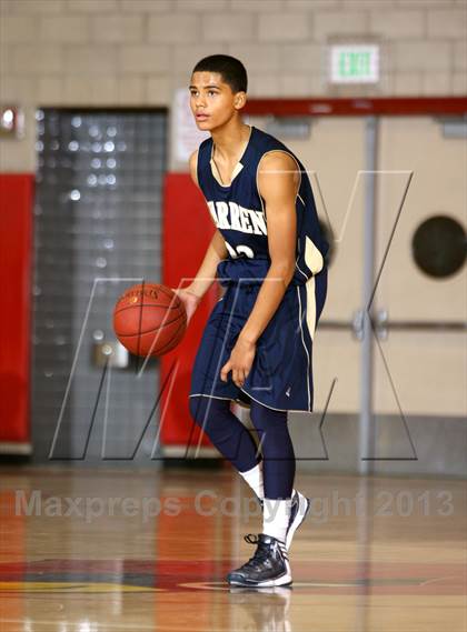 Thumbnail 2 in Wilson vs. Warren (Whittier Holiday Invitational) photogallery.