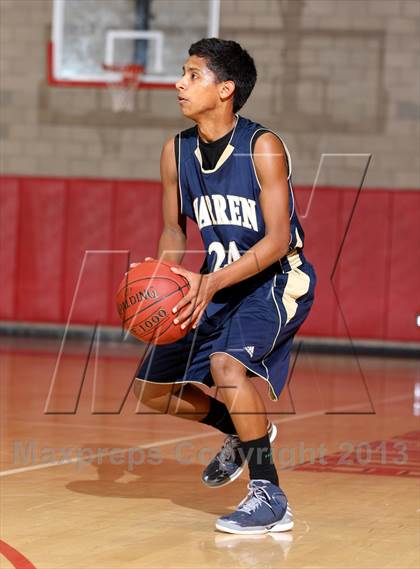 Thumbnail 3 in Wilson vs. Warren (Whittier Holiday Invitational) photogallery.