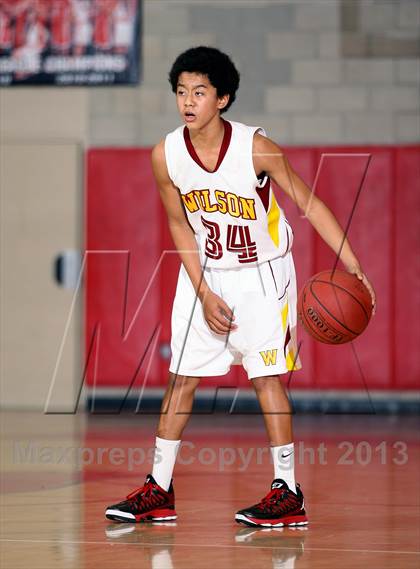 Thumbnail 1 in Wilson vs. Warren (Whittier Holiday Invitational) photogallery.