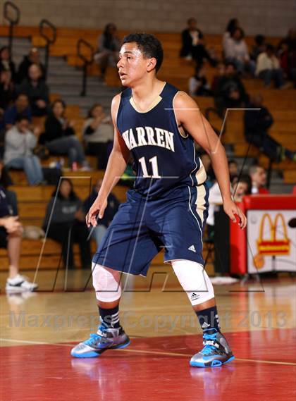 Thumbnail 2 in Wilson vs. Warren (Whittier Holiday Invitational) photogallery.