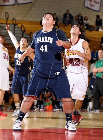 Thumbnail 2 in Wilson vs. Warren (Whittier Holiday Invitational) photogallery.