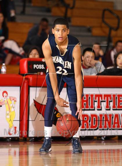 Thumbnail 1 in Wilson vs. Warren (Whittier Holiday Invitational) photogallery.