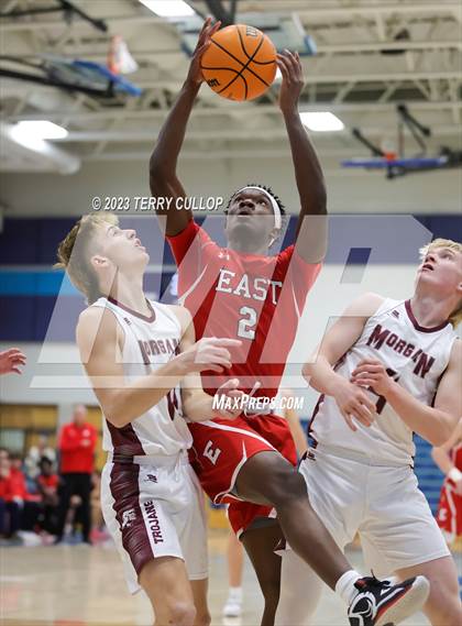 Thumbnail 3 in East vs. Morgan (Eagle Holiday Shootout) photogallery.