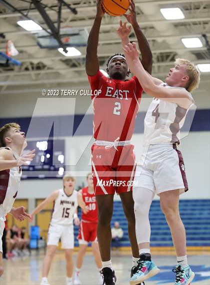 Thumbnail 1 in East vs. Morgan (Eagle Holiday Shootout) photogallery.