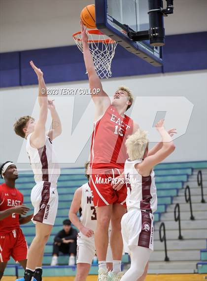 Thumbnail 2 in East vs. Morgan (Eagle Holiday Shootout) photogallery.