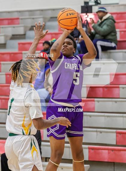 Thumbnail 2 in Chapel Hill vs Griffin (Thanksgiving Basketball Showcase) photogallery.