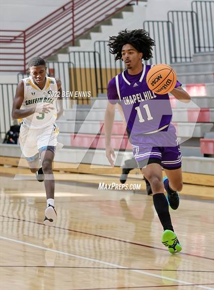 Thumbnail 1 in Chapel Hill vs Griffin (Thanksgiving Basketball Showcase) photogallery.