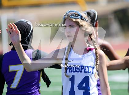 Thumbnail 2 in Prospect vs Monta Vista (Longhorn Tournament) photogallery.