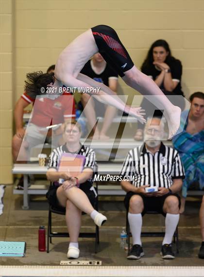 Thumbnail 1 in CHSAA 4A Boys Diving - State Championship photogallery.