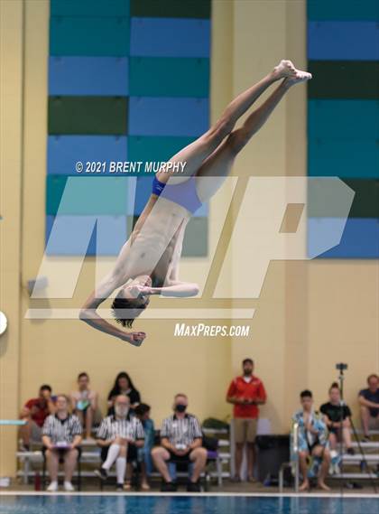 Thumbnail 2 in CHSAA 4A Boys Diving - State Championship photogallery.