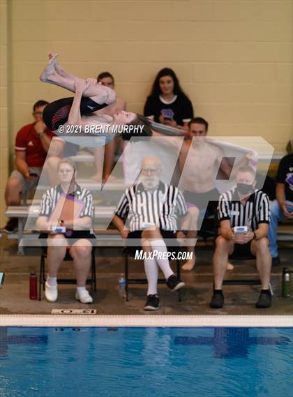 Thumbnail 1 in CHSAA 4A Boys Diving - State Championship photogallery.