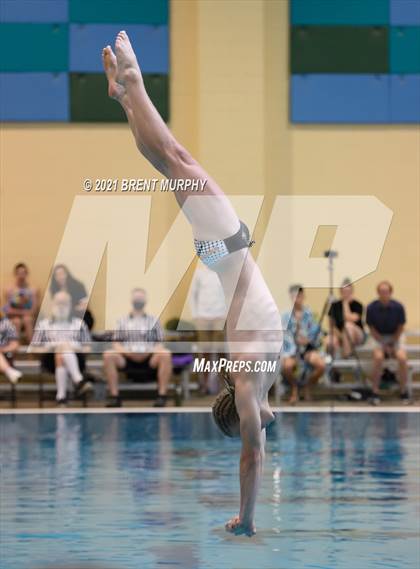 Thumbnail 1 in CHSAA 4A Boys Diving - State Championship photogallery.