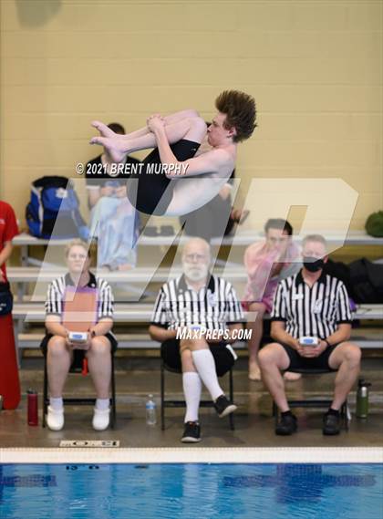 Thumbnail 1 in CHSAA 4A Boys Diving - State Championship photogallery.