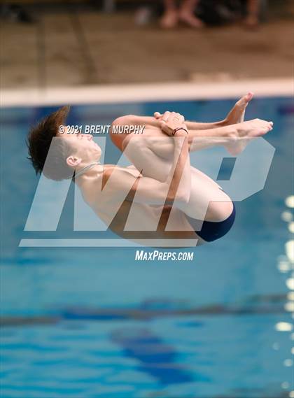 Thumbnail 1 in CHSAA 4A Boys Diving - State Championship photogallery.