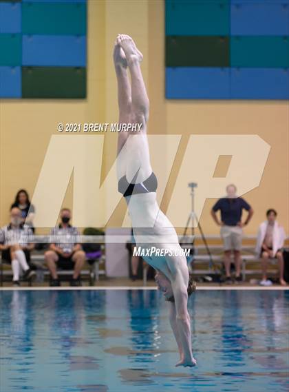 Thumbnail 1 in CHSAA 4A Boys Diving - State Championship photogallery.