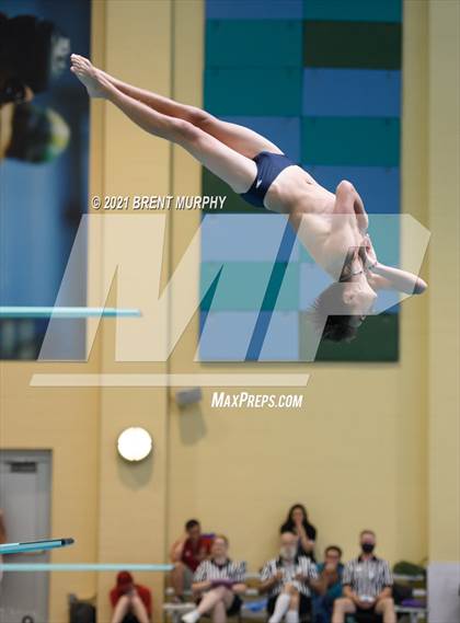 Thumbnail 3 in CHSAA 4A Boys Diving - State Championship photogallery.
