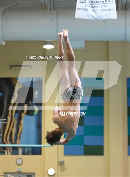 Thumbnail 2 in CHSAA 4A Boys Diving - State Championship photogallery.