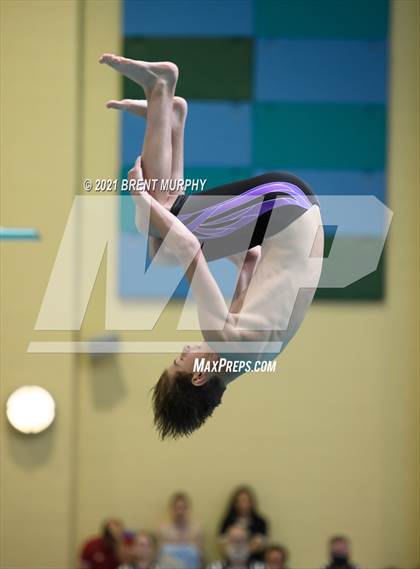 Thumbnail 3 in CHSAA 4A Boys Diving - State Championship photogallery.