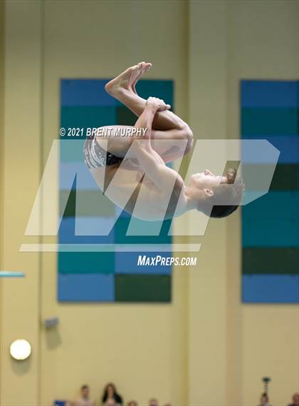 Thumbnail 3 in CHSAA 4A Boys Diving - State Championship photogallery.