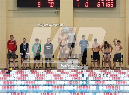 Thumbnail 1 in CHSAA 4A Boys Diving - State Championship photogallery.