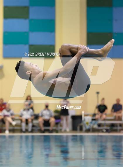Thumbnail 3 in CHSAA 4A Boys Diving - State Championship photogallery.