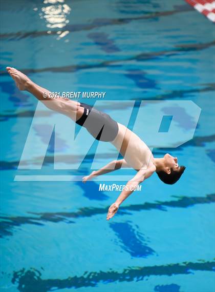 Thumbnail 1 in CHSAA 4A Boys Diving - State Championship photogallery.