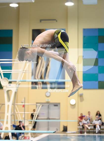 Thumbnail 1 in CHSAA 4A Boys Diving - State Championship photogallery.