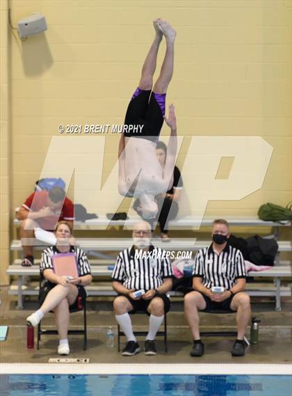 Thumbnail 1 in CHSAA 4A Boys Diving - State Championship photogallery.