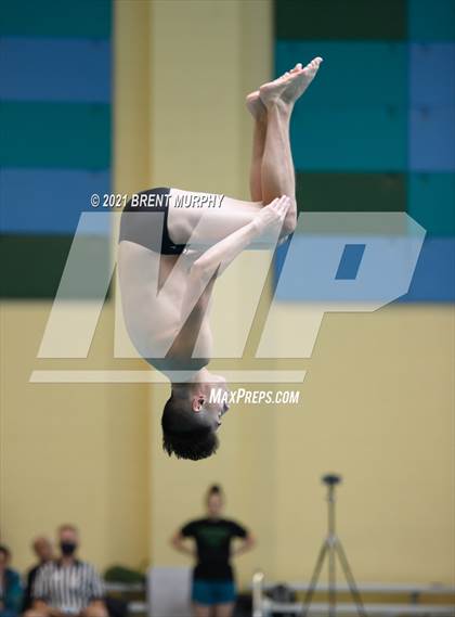 Thumbnail 1 in CHSAA 4A Boys Diving - State Championship photogallery.