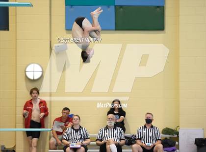 Thumbnail 3 in CHSAA 4A Boys Diving - State Championship photogallery.