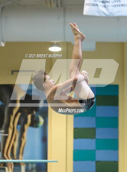 Thumbnail 3 in CHSAA 4A Boys Diving - State Championship photogallery.