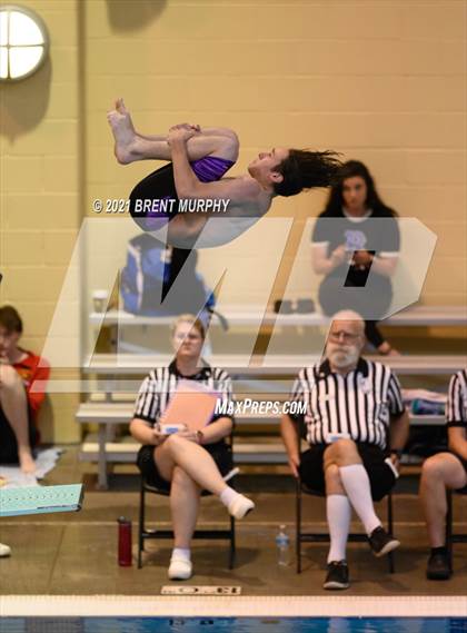 Thumbnail 1 in CHSAA 4A Boys Diving - State Championship photogallery.