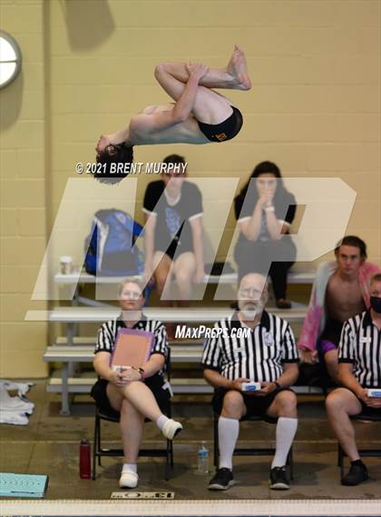 Thumbnail 1 in CHSAA 4A Boys Diving - State Championship photogallery.