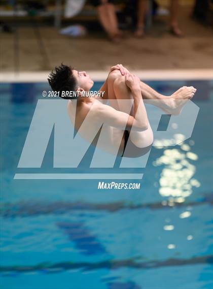 Thumbnail 3 in CHSAA 4A Boys Diving - State Championship photogallery.