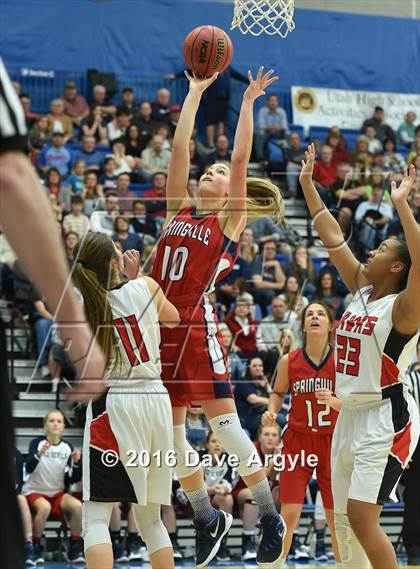 Thumbnail 2 in Alta vs. Springville (UHSAA 4A Semifinal) photogallery.