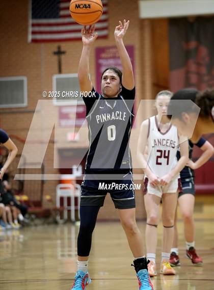 Thumbnail 3 in Pinnacle vs Salpointe Catholic (Salpointe Cactus Clash) photogallery.