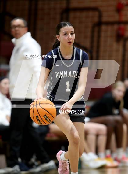 Thumbnail 2 in Pinnacle vs Salpointe Catholic (Salpointe Cactus Clash) photogallery.