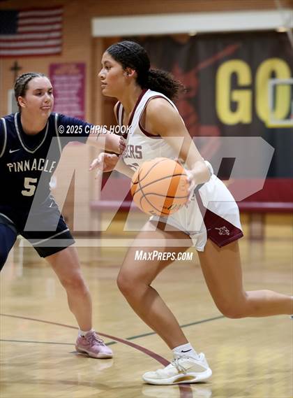 Thumbnail 2 in Pinnacle vs Salpointe Catholic (Salpointe Cactus Clash) photogallery.