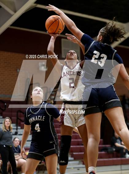 Thumbnail 3 in Pinnacle vs Salpointe Catholic (Salpointe Cactus Clash) photogallery.