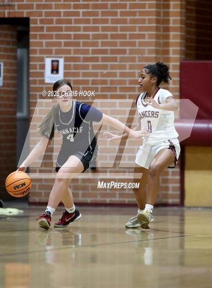Thumbnail 2 in Pinnacle vs Salpointe Catholic (Salpointe Cactus Clash) photogallery.