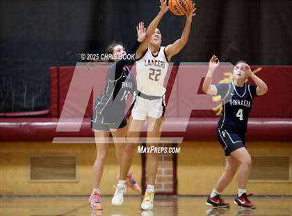 Thumbnail 2 in Pinnacle vs Salpointe Catholic (Salpointe Cactus Clash) photogallery.