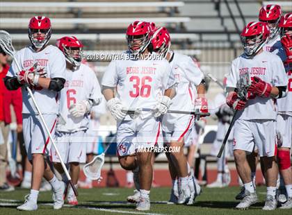 Thumbnail 1 in Regis Jesuit vs. Columbine (CHSAA 5A Semifinal) photogallery.