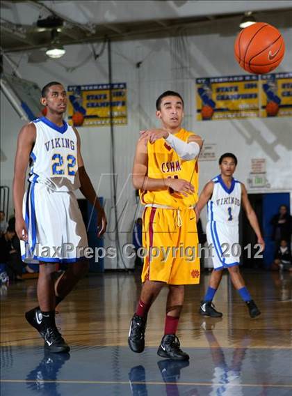 Thumbnail 2 in Cantwell-Sacred Heart vs. St. Bernard photogallery.