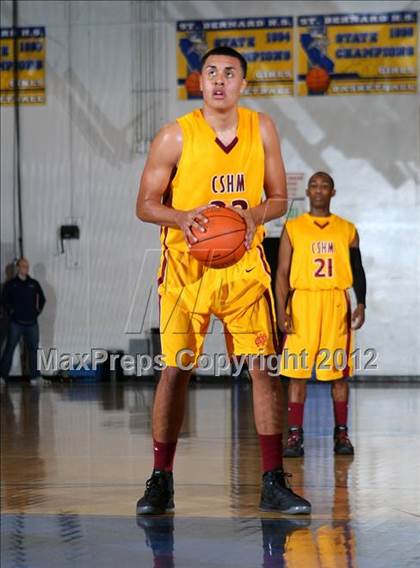 Thumbnail 1 in Cantwell-Sacred Heart vs. St. Bernard photogallery.
