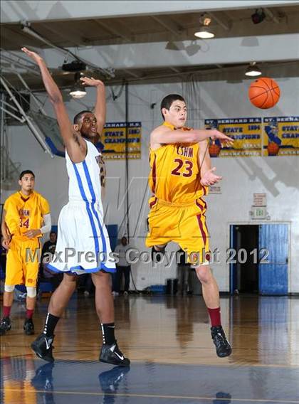 Thumbnail 1 in Cantwell-Sacred Heart vs. St. Bernard photogallery.