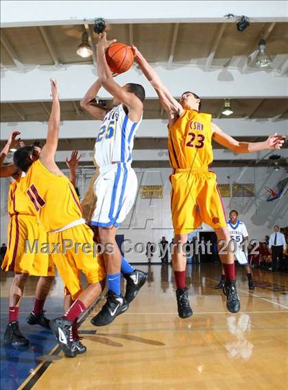 Thumbnail 1 in Cantwell-Sacred Heart vs. St. Bernard photogallery.