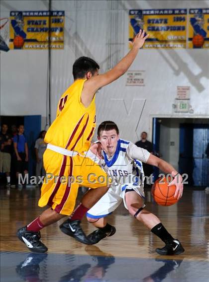 Thumbnail 1 in Cantwell-Sacred Heart vs. St. Bernard photogallery.